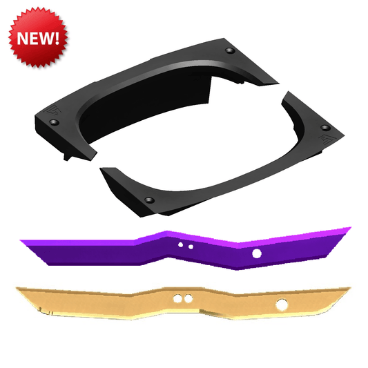 Split Fender Delete for Onewheel GT | for Lightning Rails - WTF Rails - Mustache Rails - Techrails - VRH System