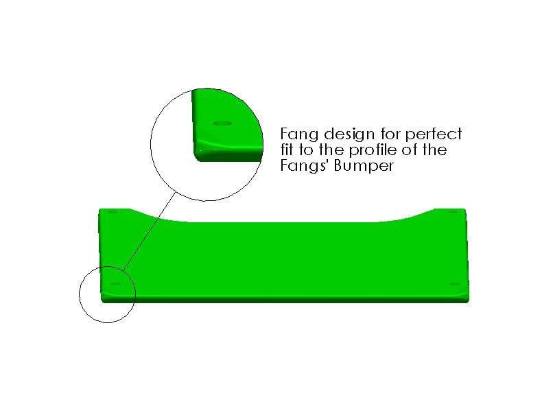 Skid Plate For Onewheel Pint X (Landsurf Fangs Bumper Compatible version) | Front Plate Only - FloaterShack