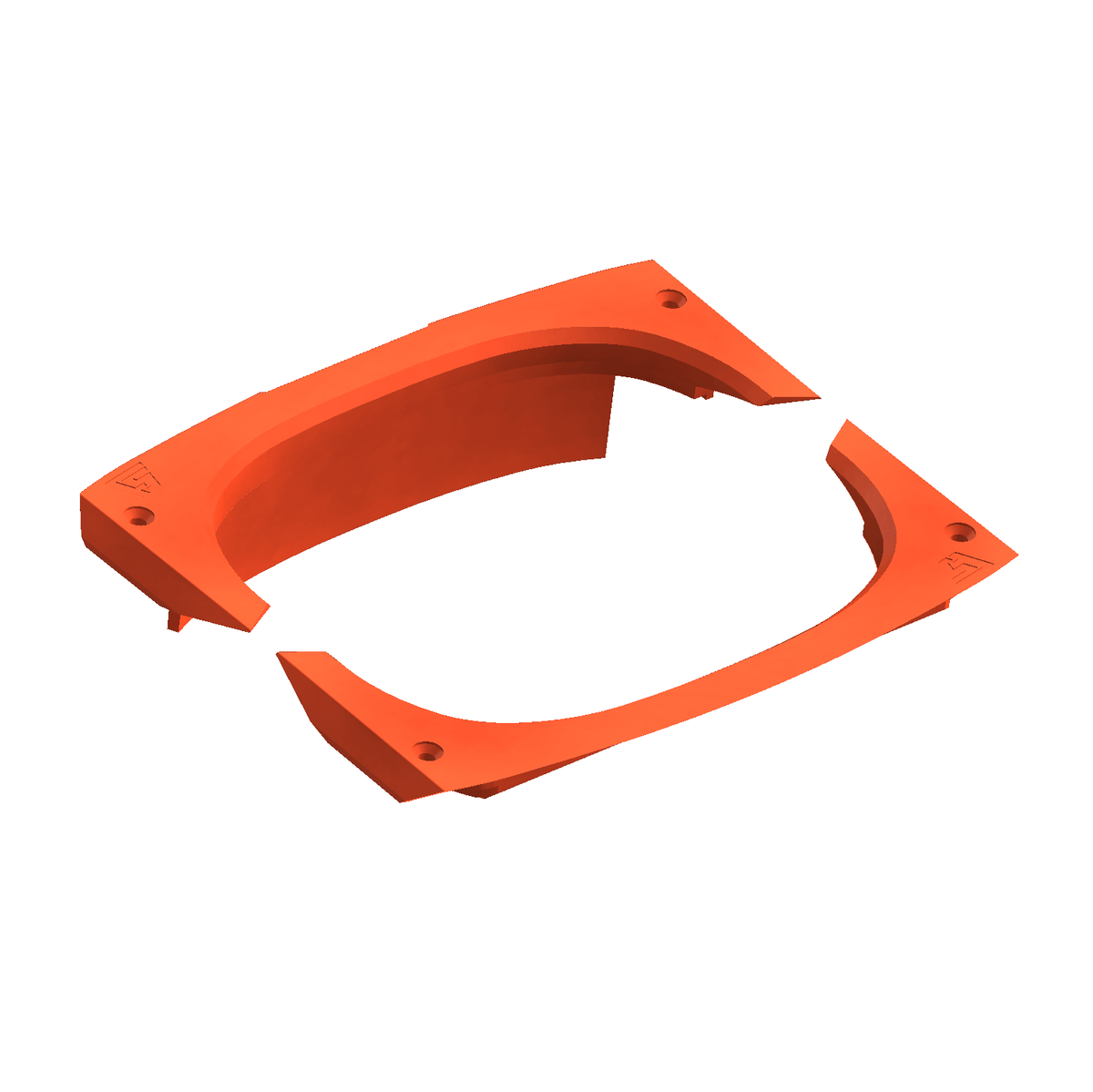 Split Fender Delete for Onewheel GT | for Lightning Rails - WTF Rails - Mustache Rails - Techrails - VRH System