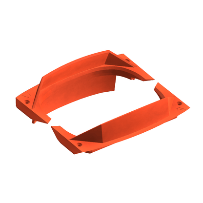 Cyber Fender for Onewheel GT and Onewheel XR Classic - Fits any Rails | Lightning Rails - WTF Rails - Mustache Rails - Techrails - VRH System
