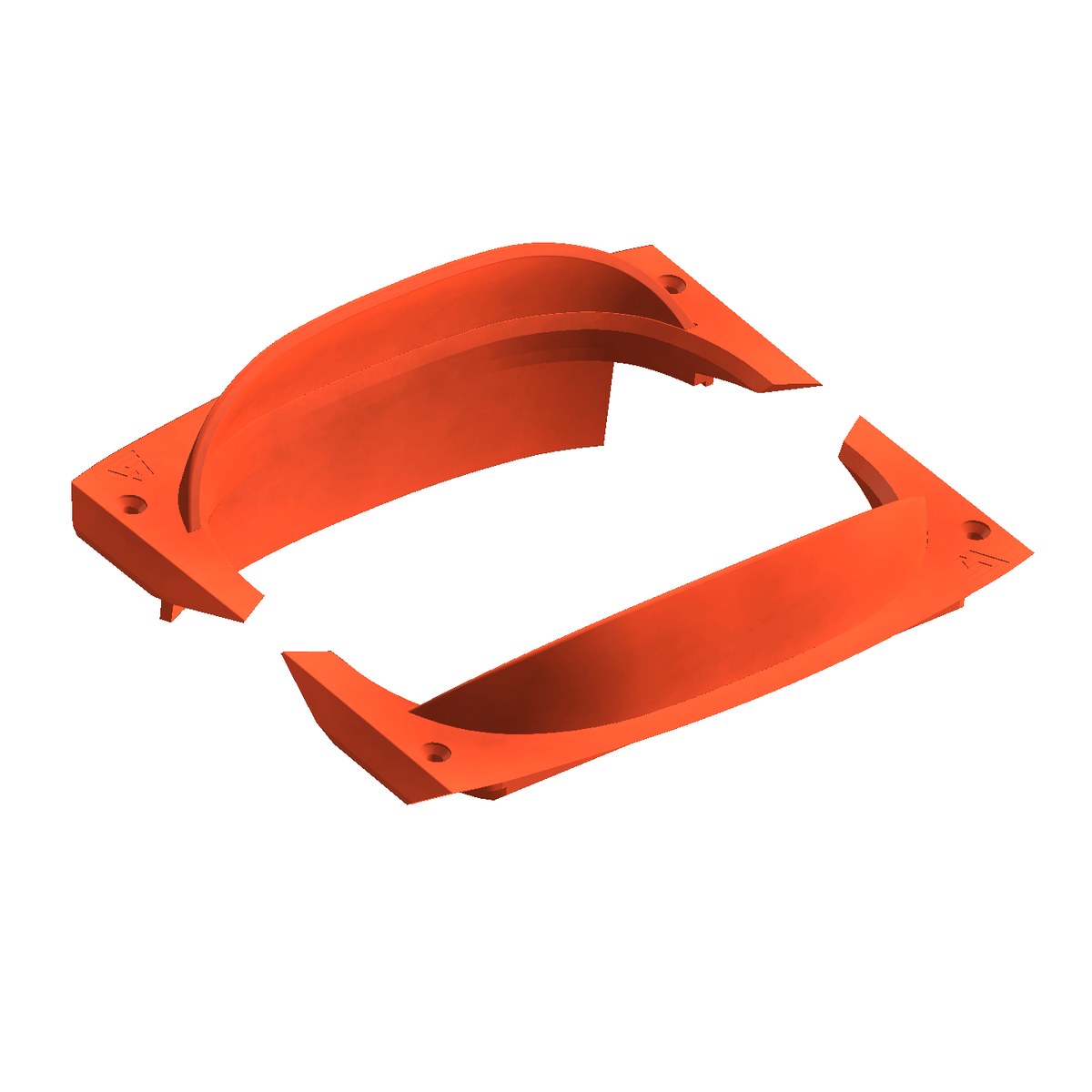 TopOff Fender For Onewheel GT and Onewheel XR Classic - Fits any Rails | Lightning Rails - WTF Rails - Mustache Rails - Techrails - VRH System