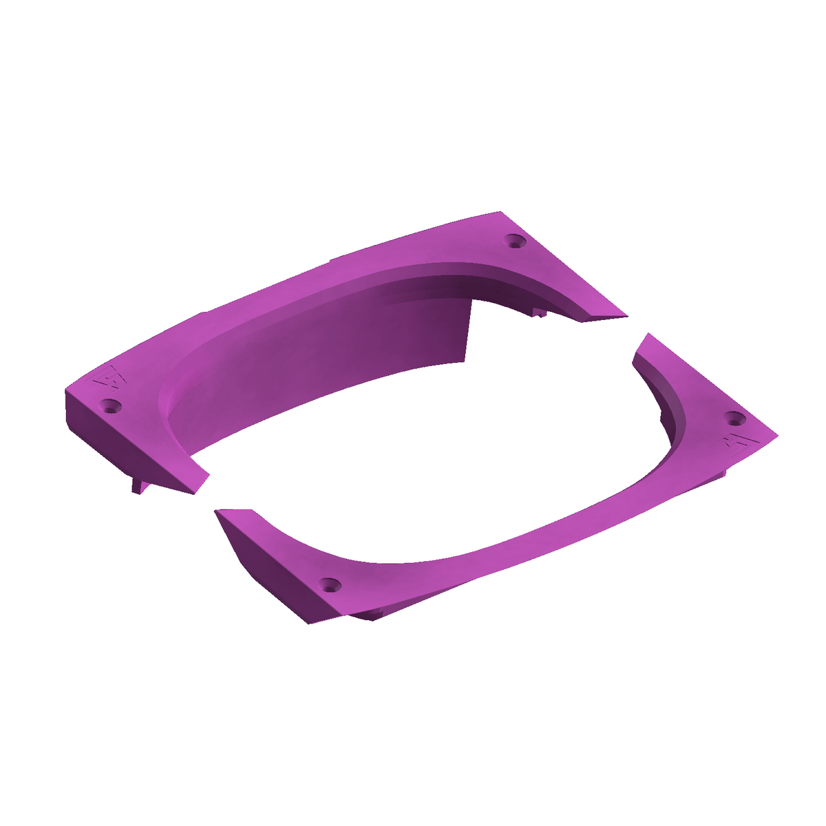 Split Fender Delete for Onewheel GT | for Lightning Rails - WTF Rails - Mustache Rails - Techrails - VRH System
