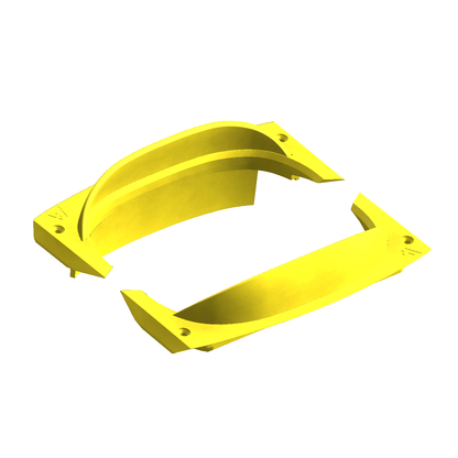 TopOff Fender For Onewheel GT and Onewheel XR Classic - Fits any Rails | Lightning Rails - WTF Rails - Mustache Rails - Techrails - VRH System